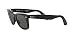 Ray-Ban RB2140 Original Wayfarer Sunglasses, Black/Polarized Green, 54 mm