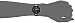 Anne Klein Women's AK/1018BKBK Black Ceramic Bracelet Watch with Diamond Accent