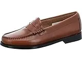 G.H. Bass & Co. Women's Penny Loafers, Brown Cognac Leather 0cg, 10
