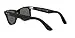 Ray-Ban RB2140 Original Wayfarer Sunglasses, Black/Polarized Green, 54 mm