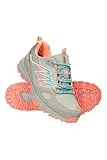 Mountain Warehouse LT Waterproof Womens Hiking Shoes - for Walking Grey Womens Shoe Size 9 US