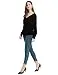 Kallspin Women's Cotton Pullover Sweater Relax Fit V Neck Long Sleeve Basic...