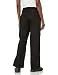 Cherokee Women's Low Rise Drawstring Cargo Scrub Pant, Black, Small