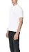 Lacoste Men's Short Sleeve Pima Jersey Interlock Regular Fit Polo, White, L