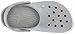 Crocs Men's and Women's Crocband Clog | Platform Shoes, Light Grey/Rose, 8