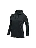 Nike Women's Thrma All Time Full Zip Hoodie, Black, Small