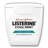 JJO Listerine Interdental Floss, Cool Mint, 5 yds, Cs/144
