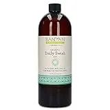 Banyan Botanicals Daily Swish Mint – Organic Ayurvedic Oil Pulling Mouthwash with Coconut Oil – for Oral Health, Teeth, & Gums* – 34oz – Non GMO Sustainably Sourced Vegan