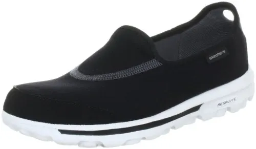 Skechers Performance Women's Go Walk Black/White Walking Shoe 6 M US