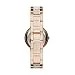 Fossil Women's Virginia Quartz Stainless Steel and Acetate Three-Hand Watch, Color: Rose...