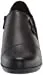 Clarks womens Emslie Warren Slip On Loafer, Black Leather, 7.5 US
