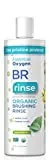 Essential Oxygen Certified BR Organic Brushing Rinse, All Natural Mouthwash for Whiter Teeth, Fresher Breath, and Happier Gums, Alcohol-Free Oral Care, Peppermint, 16 Ounce