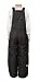 Arctix Infant-Toddler Chest High Snow Bib Overalls, Black, 5T