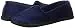 Dearfoams Women's Rebecca Microfiber Velour Closed Back Slipper, Peacoat, Large