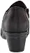 Clarks womens Emslie Warren Slip On Loafer, Black Leather, 7.5 US