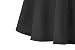 Urban CoCo Women's Basic Versatile Stretchy Flared Casual Mini Skater Skirt (Large,...