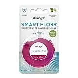 DrTung's Smart Floss, 30 yds, Dental Floss - Natural Cardamom Flavor Colors May Vary (6 Pack)