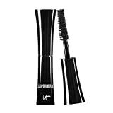 IT Cosmetics Superhero Mascara, Super Black - Travel Size - Elastic Stretch Volumizing & Lengthening Mascara - Lifts, Separates & Conditions Lashes - With Collagen, Biotin & Peptides - 0.17 fl oz
