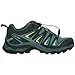 Salomon Women's X Ultra 3 GTX Hiking Shoes, ARTIC/Darkest Spruce/Sunny Lime, 7.5