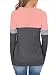 Women's Drawstring Sweatshirts with Kangaroo Pocket Lightweight Long Sleeve Pullover Hoodie Pink...