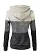 Doublju Women's Basic Simple Lightweight Pullover Long Sleeve Hoodie Oatmeal M