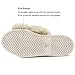 HALLUCI Women's Cross Band Soft Plush Fleece House Indoor or Outdoor Slippers...