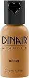 Dinair Airbrush Makeup Foundation | Nutmeg | GLAMOUR: Natural, Light coverage, Matte 1.15 oz.