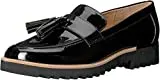 Franco Sarto Women's Carolynn Loafer Flat, Black, 5.5 M US