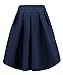 FACE N FACE Women's High Waisted A line Street Skirt Skater Pleated...