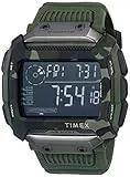 Timex Command Shock Digital CAT 54mm Watch – Olive Camo with Resin Strap
