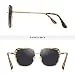 OLIEYE Vintage Oversized Shield Frame Women's Polarized Sunglasses Holiday Sunglasses for Women...