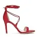 Allegra K Women's Open Toe Stiletto High Heel Lace-Up Sandals (Size US...