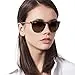 Ray-Ban Women's RB4171 Erika Round Sunglasses, Dark Rubber Tortoise/Brown Gradient, 54 mm