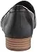 Clarks womens Juliet Palm Loafer, Black Leather, 8.5 US