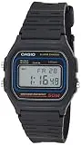 Casio Men's Classic Japanese Quartz Watch with Resin Strap, Black, 16 (Model: W-59-1VUX)