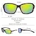 KastKing Alanta Sport Sunglasses for Women,Gloss Demi Frame, Brown Base Chartreuse Mirror
