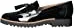 Franco Sarto Women's Carolynn Loafer Flat, Black, 5.5 M US
