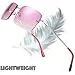 The Fresh Minimalist Small Rectangular Sunglasses Clear Eyewear Spring Hinge - Gift...