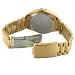 Peugeot 14K All Gold Plated Big Face Luxury Watch with Day Date...