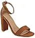 Bella Marie Shirley Women's Strappy Open Toe Block High Heel Sandals Tan...