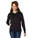 Amazon Essentials Women's Fleece Pullover Hoodie, black, Small
