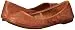 Lucky Brand Women's Emmie Ballet Flat, Bourbon, 8 M US