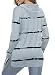 Biucly Womens Casual Tie Dye Striped Hoodies Sweatshirts Oversized Long Sleeve Drawstring...