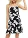 MSBASIC Women's Sleeveless Sundress Adjustable Strappy Summer Casual Solid/Tie Dye Dress