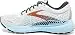 Brooks Women's Adrenaline GTS 21, White/Light Blue, 8 Medium