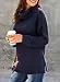 Womens Casual Turtleneck Long Sleeve Chunky Knit Pullover Sweater Jumper Tops