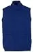 JENNIE LIU Women's 100% Pure Cashmere Sleeveless Turtleneck Hi-Lo Tunic Sweater(L, MarledBlue)