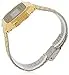 Casio A168WG-9 Men's Vintage Gold Metal Band Illuminator Chronograph Alarm Watch