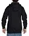 Gildan Youth Full Zip Hooded Sweatshirt, Style G18600B, Black, X-Large