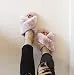 Women's Fuzzy CrossBand Fluffy Furry Fur Slippers Flip Flop Winter Warm Cozy...
